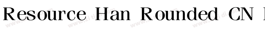 Resource Han Rounded CN Heavy字体转换